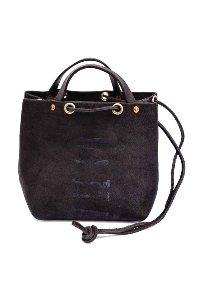 VASCO "LEATHER MAIL PURSE BAG" ROUGH OUT SMALL