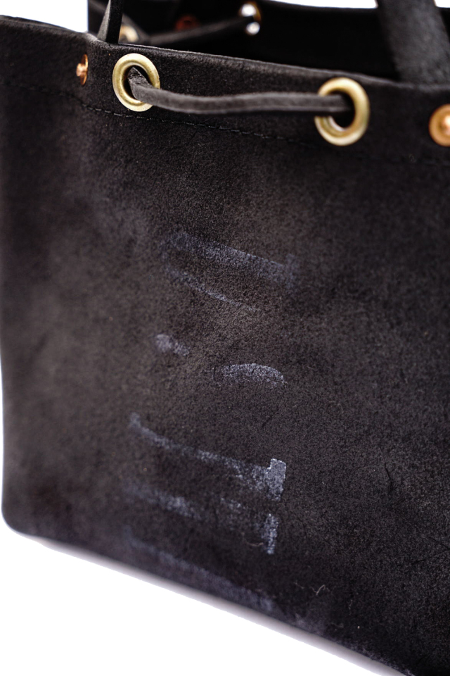 VASCO "LEATHER MAIL PURSE BAG" ROUGH OUT SMALL