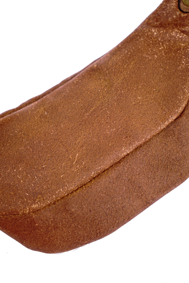 VASCO "LEATHER WAIST BAG -SMALL" ROUGH OUT