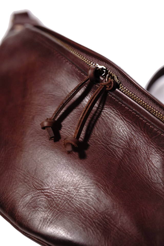 VASCO "LEATHER WAIST BAG -LARGE"