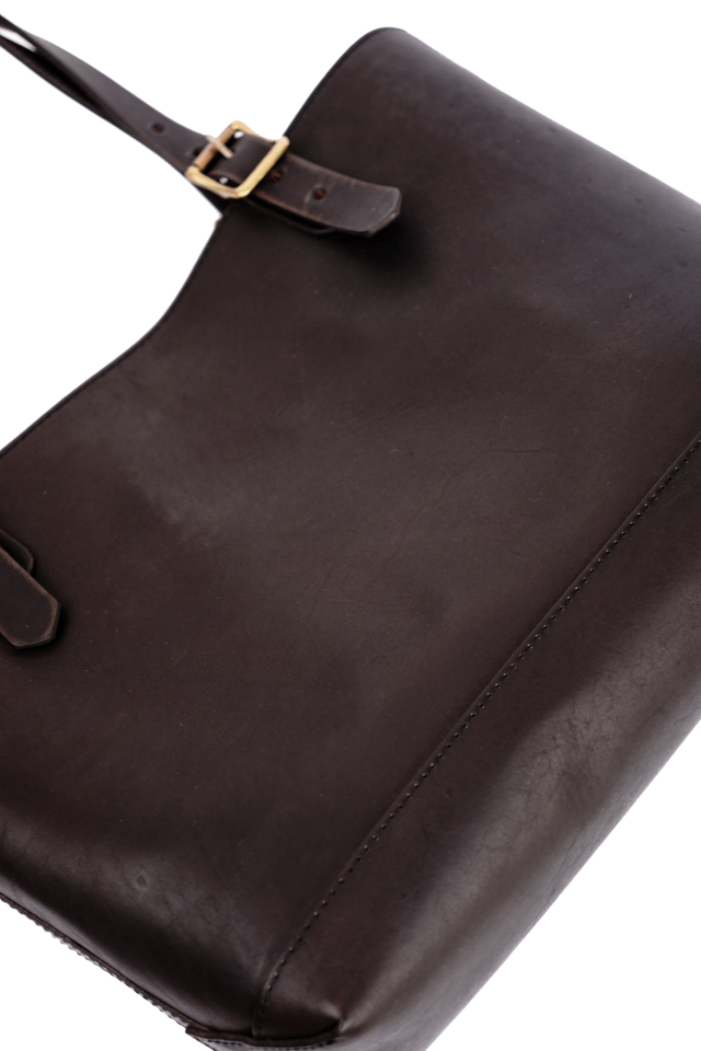 VASCO "LEATHER TRAVEL TOTE BAG -MEDIUM"