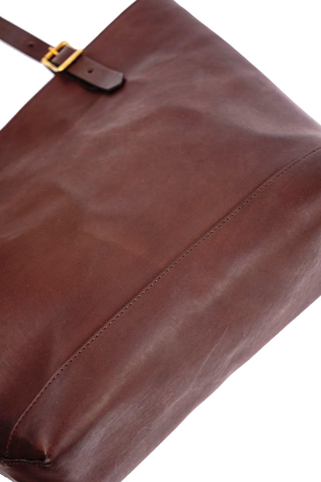 VASCO "LEATHER TRAVEL TOTE BAG -LARGE"