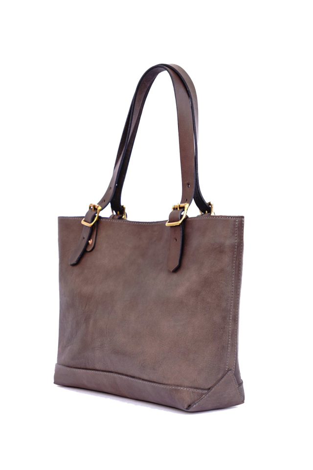 VASCO "LEATHER TRAVEL TOTE BAG -MEDIUM"