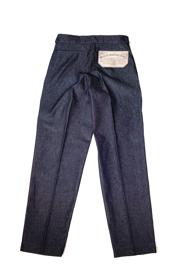 WILD AT HEART CHINO TROUSERS center crease BEIGE