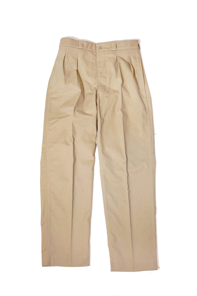 WILD AT HEART CHINO TROUSERS center crease BEIGE