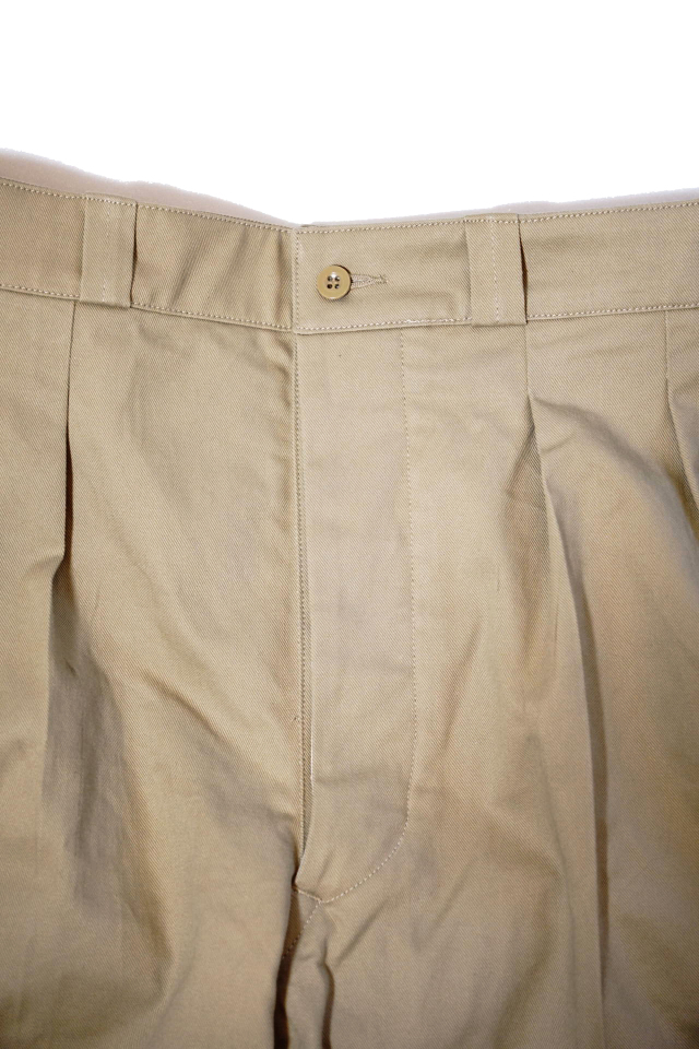 WILD AT HEART CHINO TROUSERS center crease BEIGE