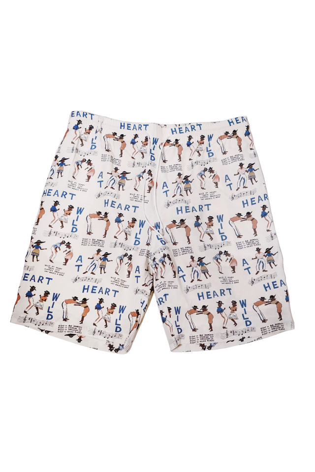 WILD AT HEART "SKA" Rayon Short Pants