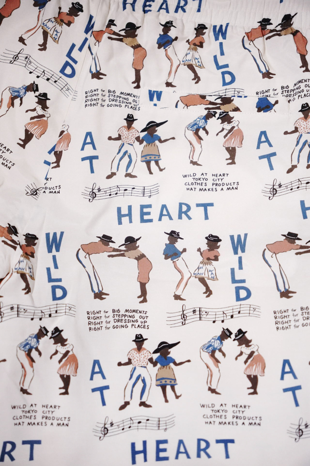 WILD AT HEART "SKA" Rayon Short Pants