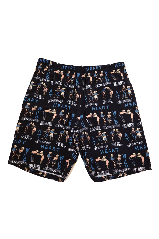 WILD AT HEART "SKA" Rayon Short Pants