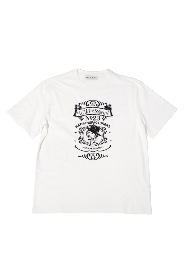WILD AT HEART "PIN UP" 6.2oz Crew Neck S/S TEE