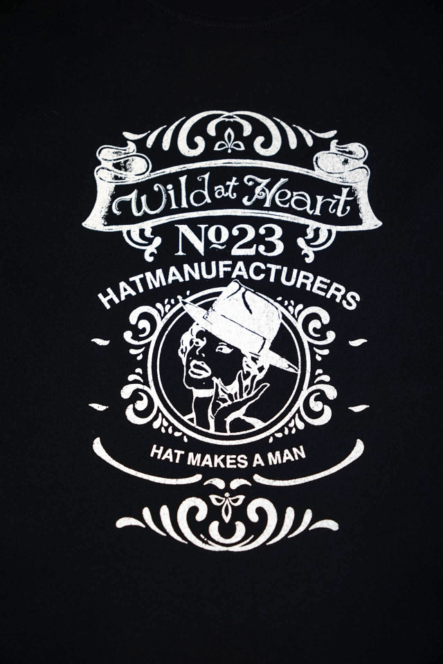 WILD AT HEART "PIN UP" 6.2oz Crew Neck S/S TEE