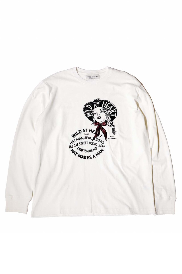 WILD AT HEART "FRONTIER COWGIRL" TEE LS