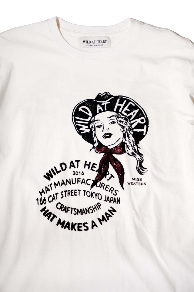 WILD AT HEART "FRONTIER COWGIRL" TEE LS
