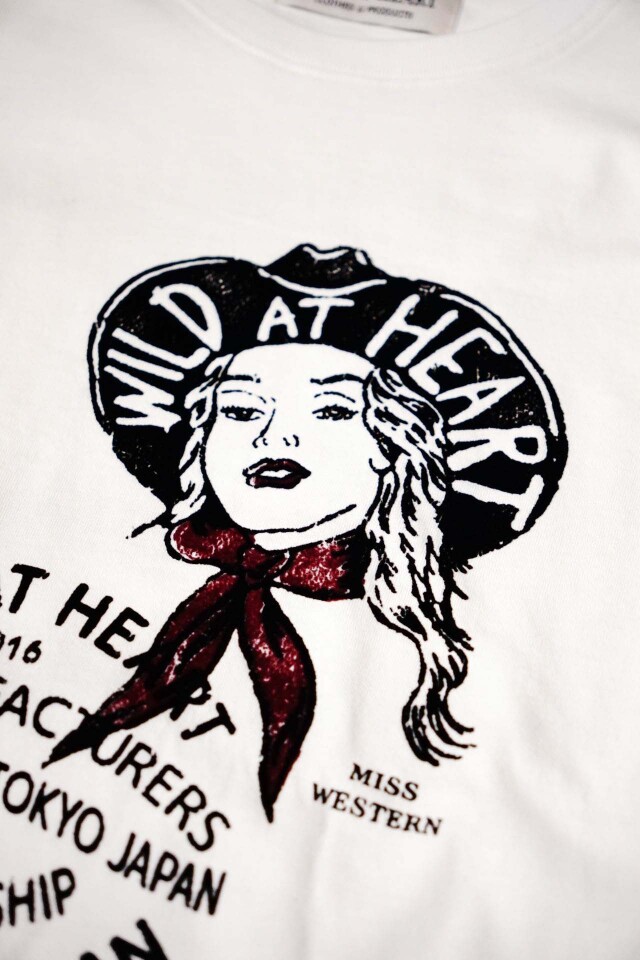 WILD AT HEART "FRONTIER COWGIRL" TEE LS