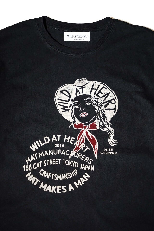WILD AT HEART "FRONTIER COWGIRL" TEE LS