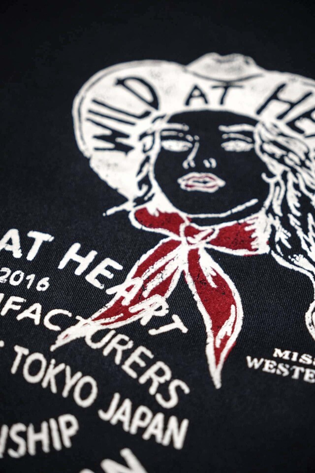 WILD AT HEART "FRONTIER COWGIRL" TEE LS