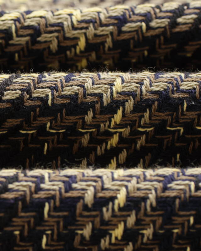 wax london Whiting - Black And Yellow Hutton Check Overshirt