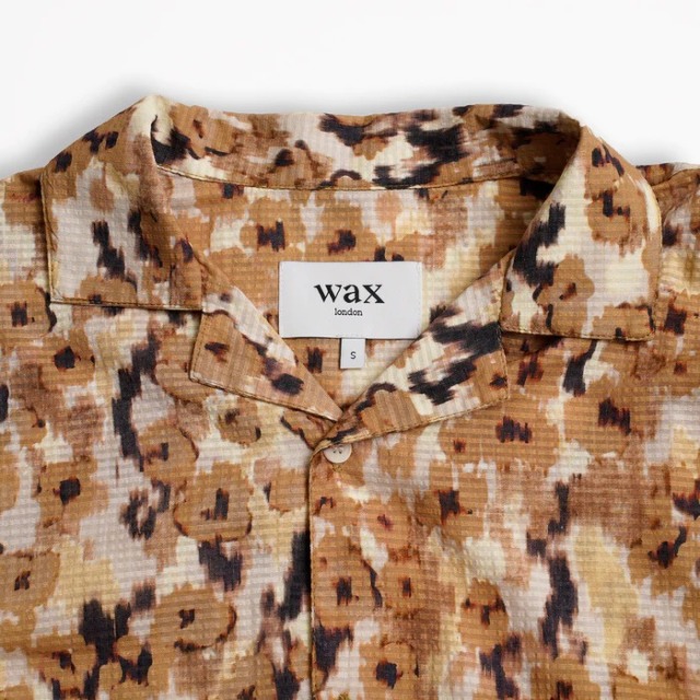 wax london "DIDCOT SS SHIRT" CHEET GOLD