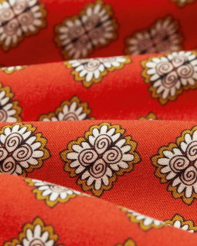wax london "DIDCOT SS SHIRT" AMALFI RED