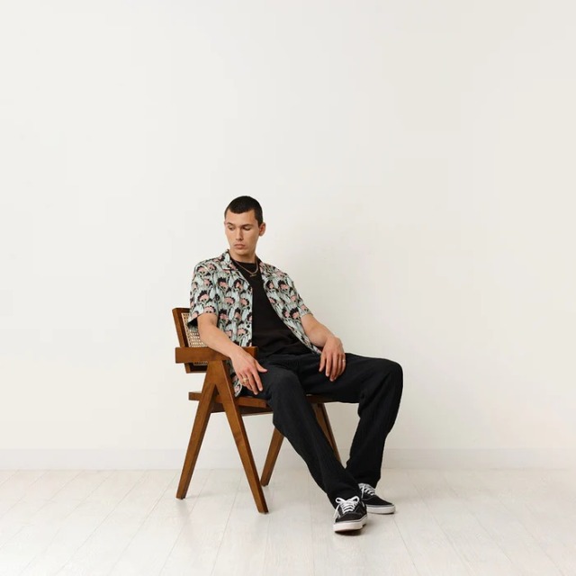 wax london "DIDCOT SS SHIRT" IVY MINT GREEN