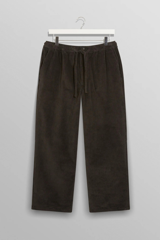 wax london "Kurt Trousers" Dark Grey Cord