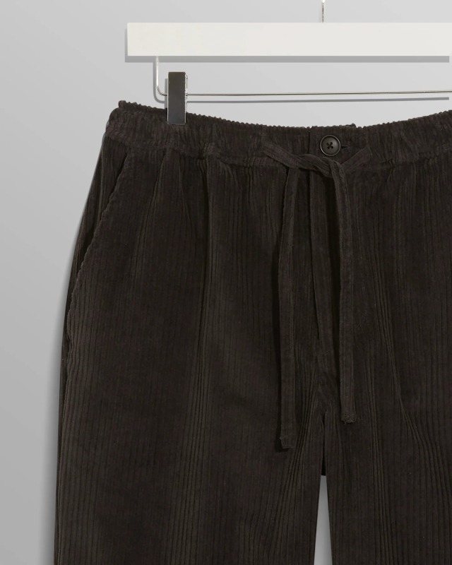 wax london "Kurt Trousers" Dark Grey Cord