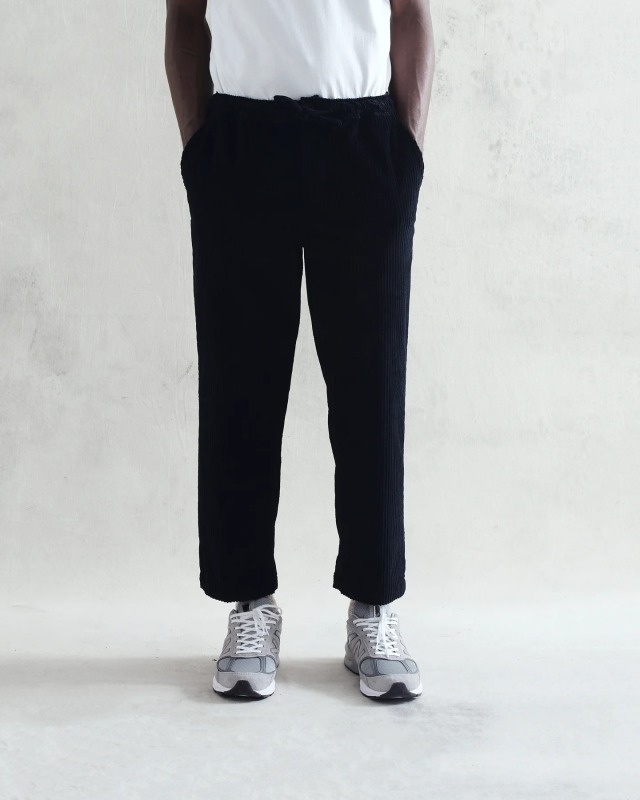 wax london "Kurt Trousers" Midnight Cord