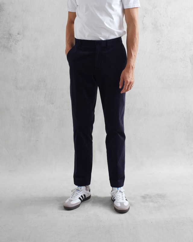 wax london "Alp Trousers" Navy Cord