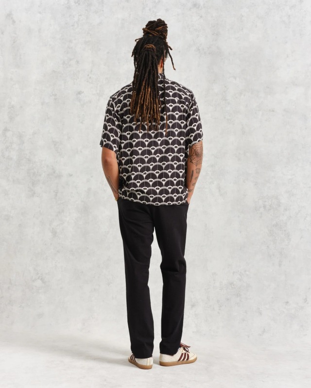 wax london "Didcot Shirt" Midnight Curve