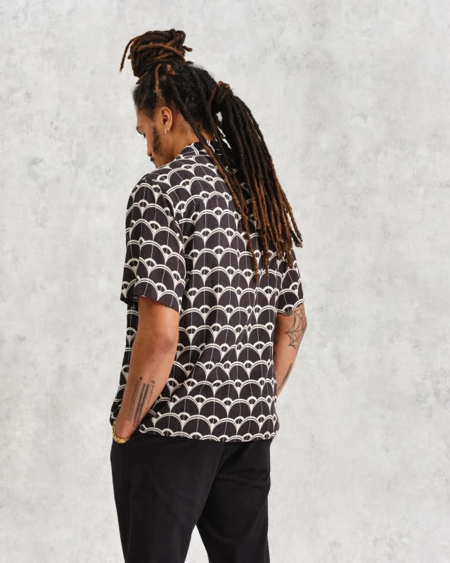 wax london "Didcot Shirt" Midnight Curve