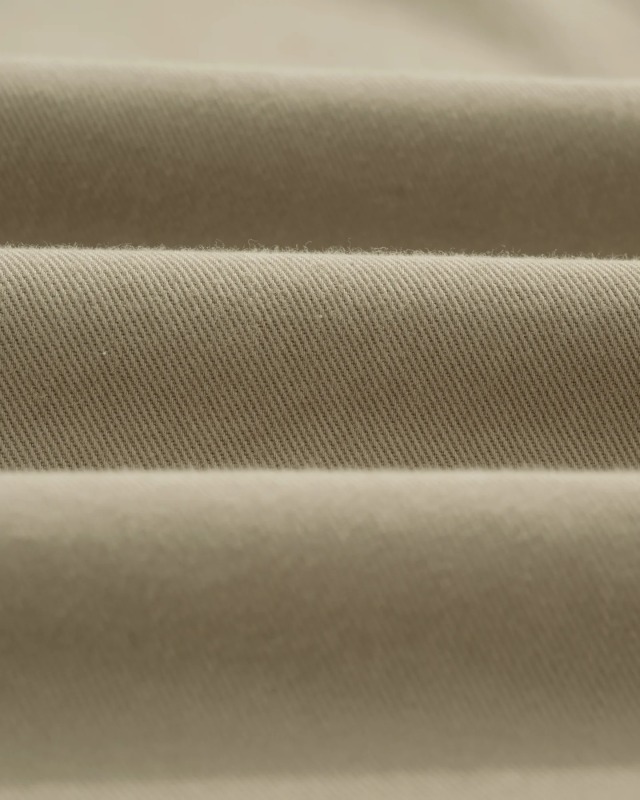 wax london "Kurt Trousers" Light Khaki Twill