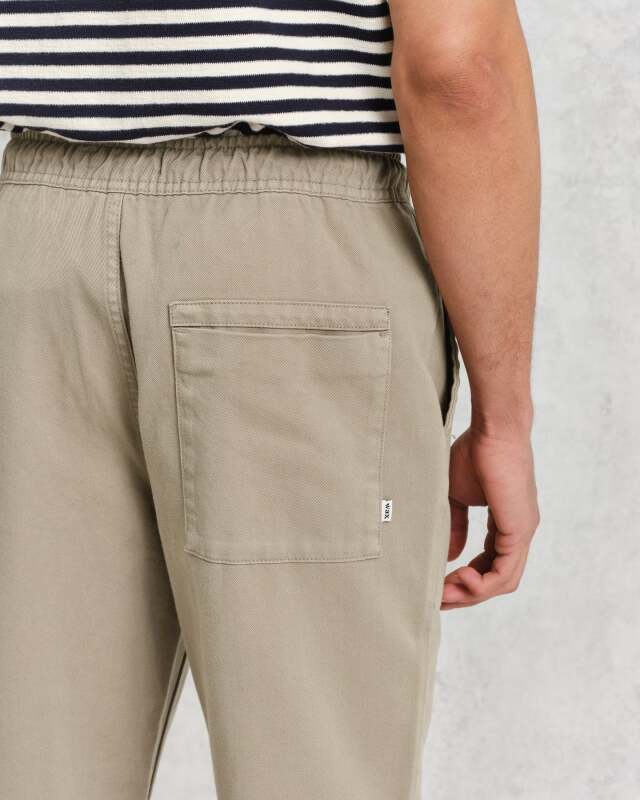 wax london "Kurt Trousers" Light Khaki Twill