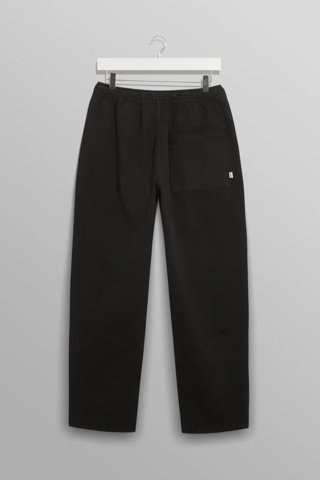 wax london "Kurt Trousers" Black Twill