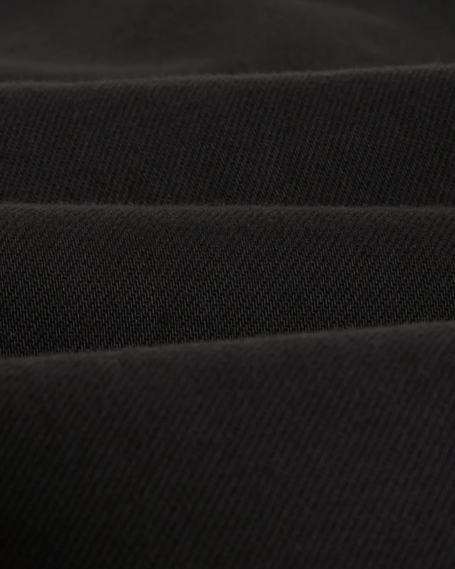 wax london "Kurt Trousers" Black Twill