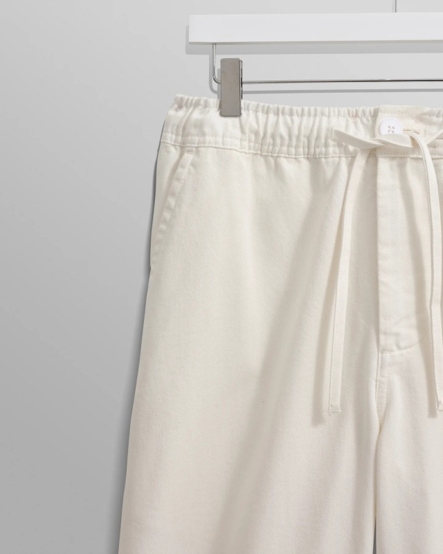 wax london "Kurt Trousers" ECRU Twill