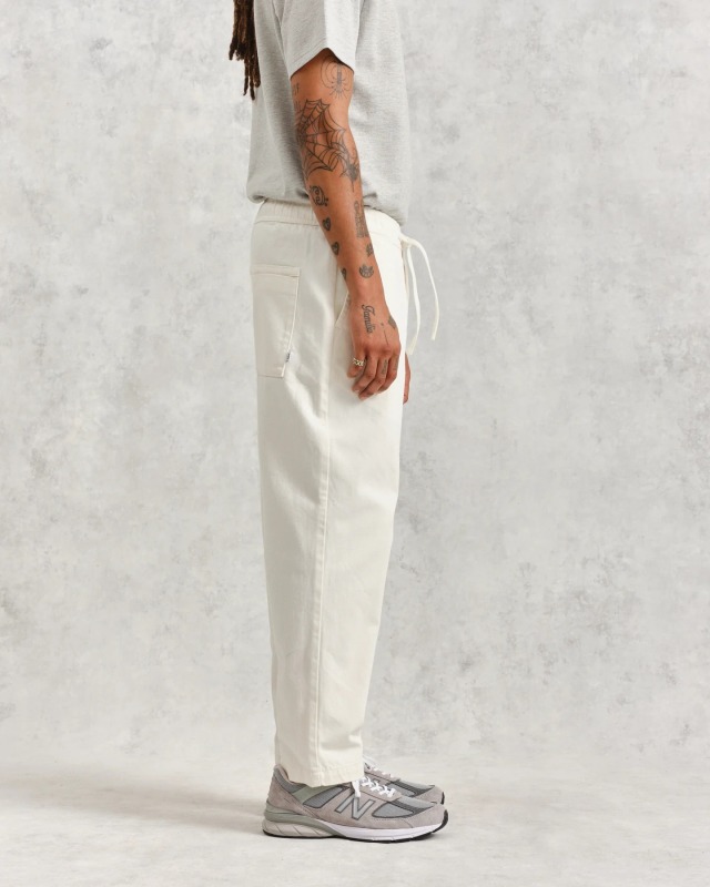 wax london "Kurt Trousers" ECRU Twill
