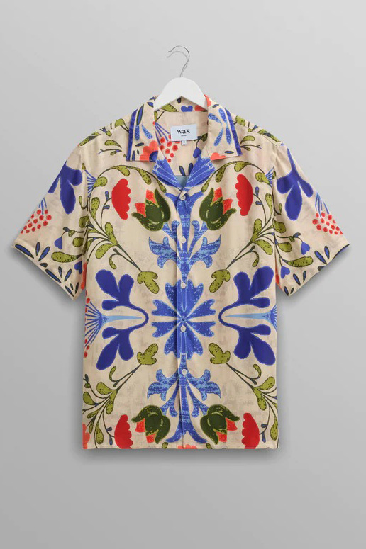 wax london "Didcot Shirt" Multi Summer Floral