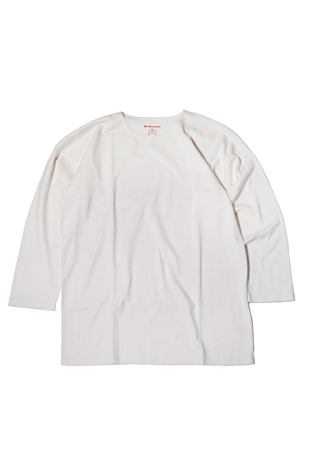 Olde Homesteader "Crew Neck Long sleeve" -Rustic Jersey- OFF WHITE