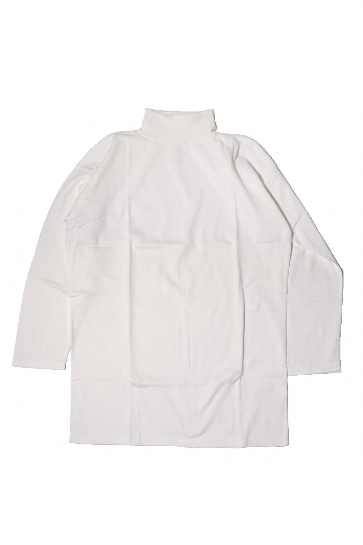 Olde Homesteader "Turtle Neck Long sleeve" -Rustic Jersey- OFF WHITE