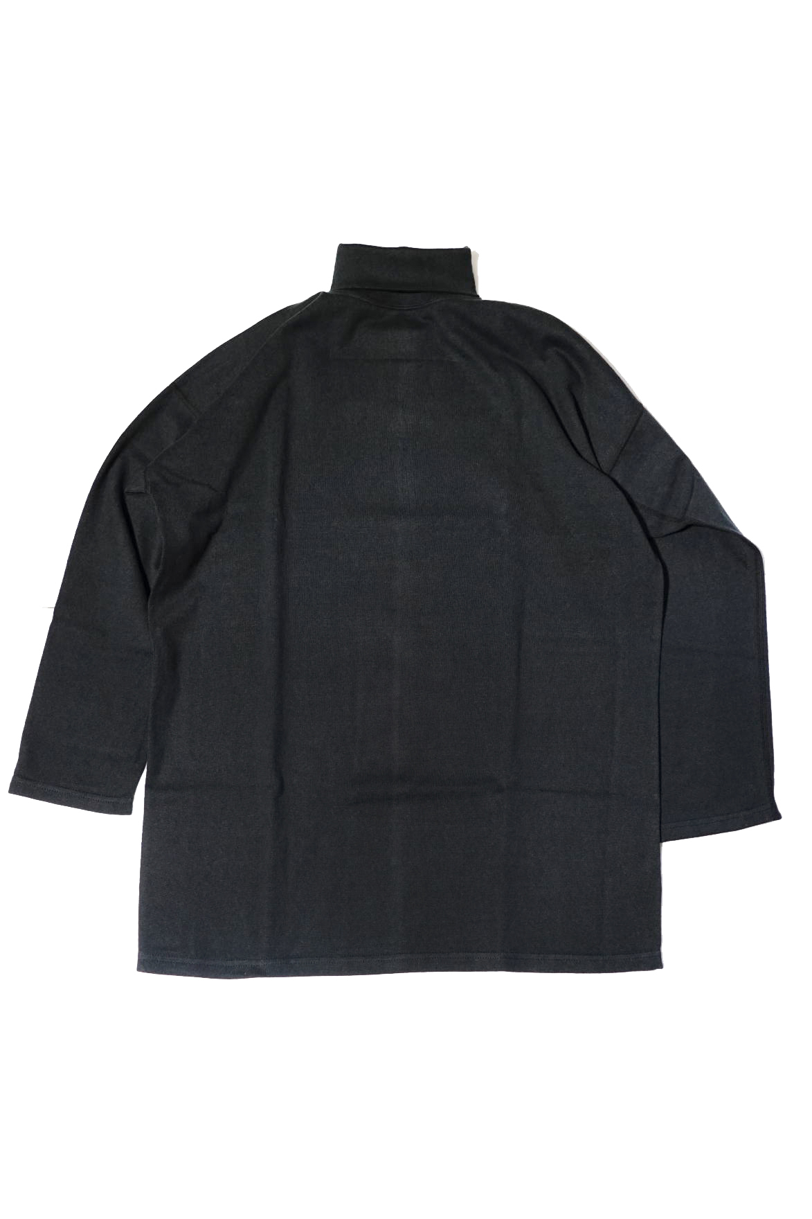 Olde Homesteader "Turtle Neck Long sleeve" -Rustic Jersey- BLACK