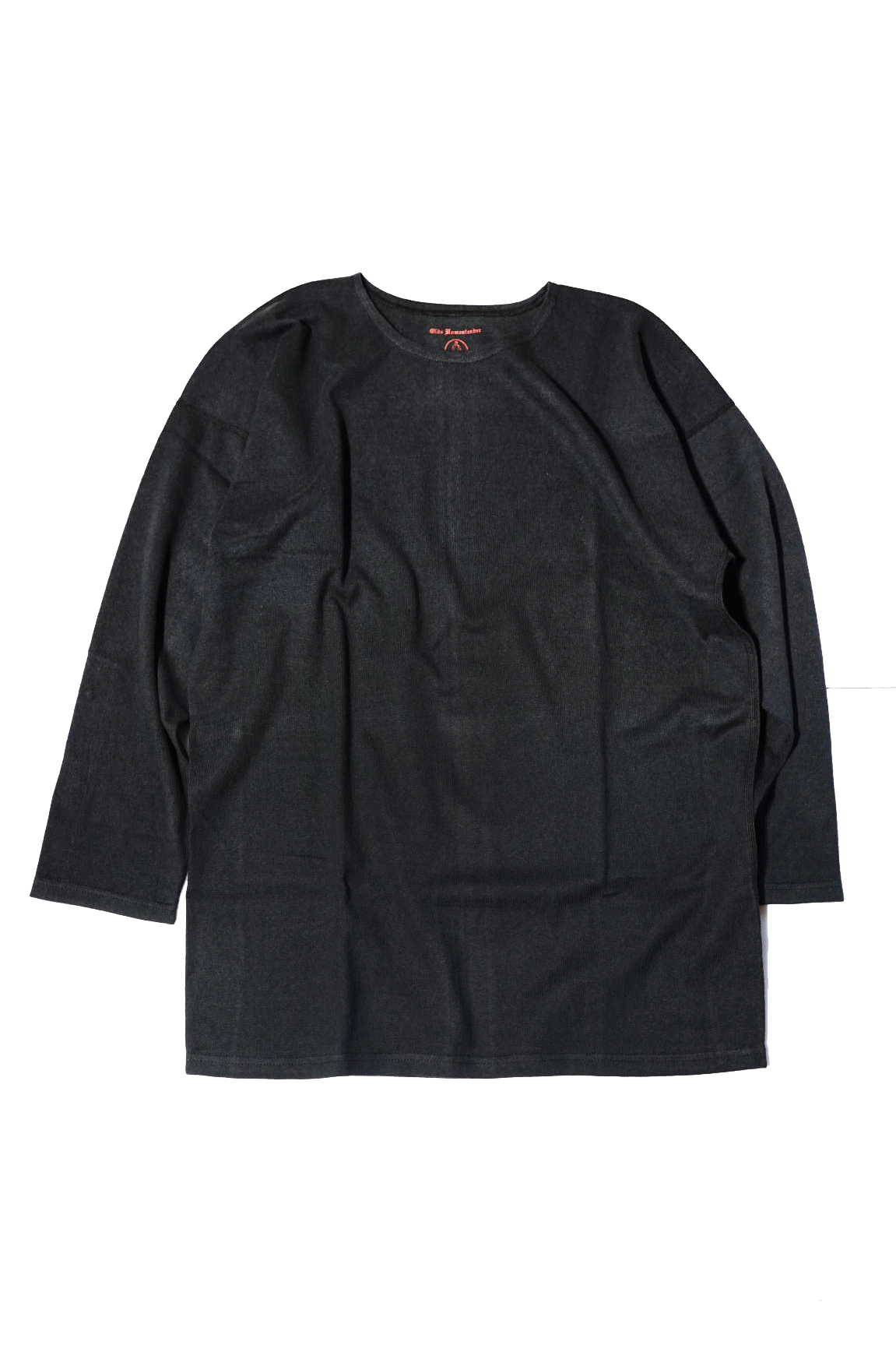 Olde Homesteader "Crew Neck Long sleeve" -Rustic Jersey- BLACK