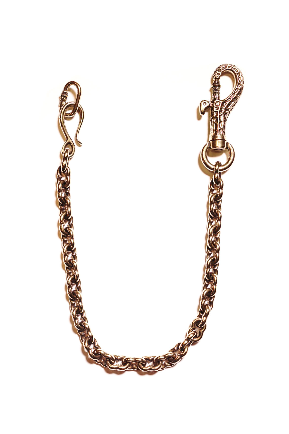 PEANUTS & Co. PLANE PEANUTS WALLET CHAIN brass