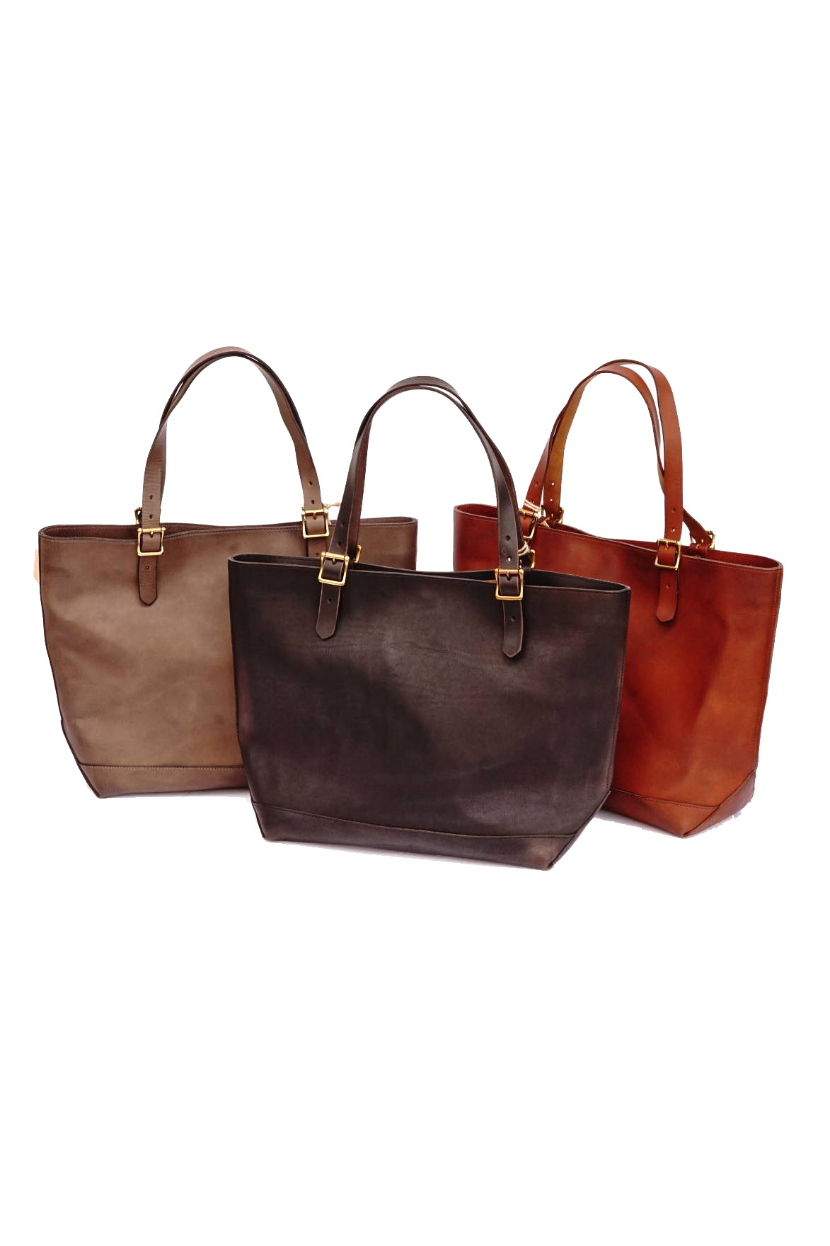 VASCO "LEATHER TRAVEL TOTE BAG -LARGE"