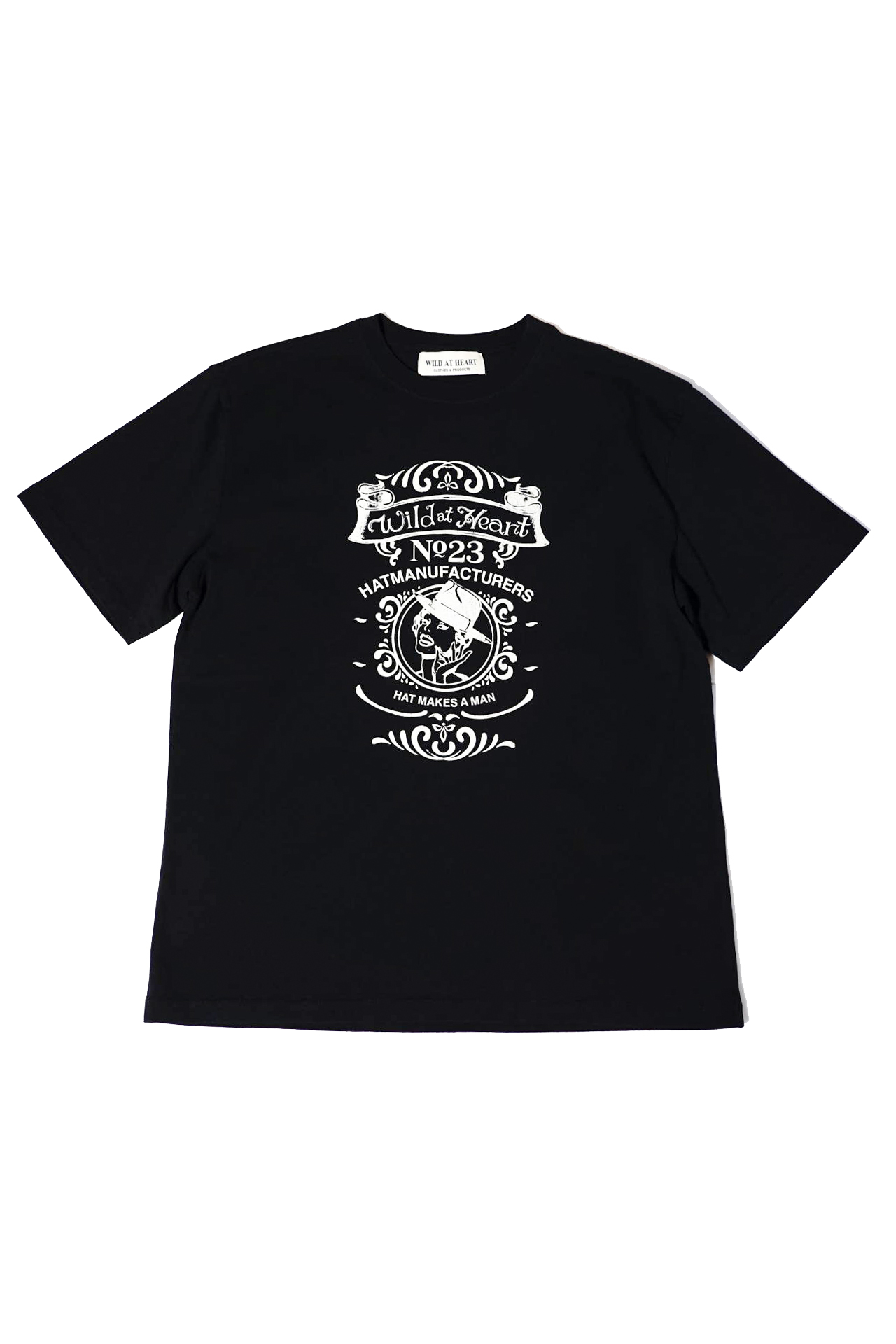 WILD AT HEART "PIN UP" 6.2oz Crew Neck S/S TEE