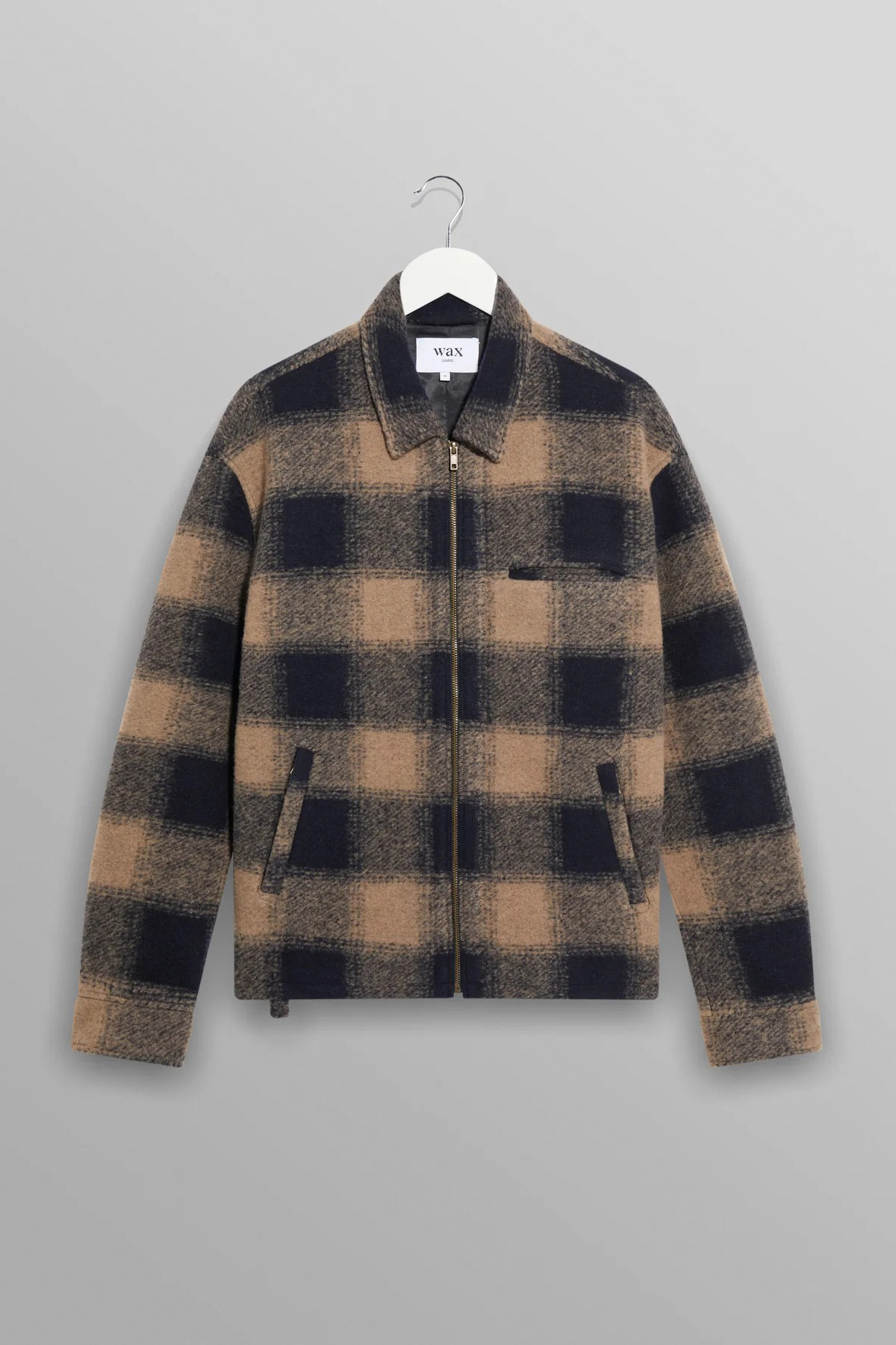 wax london "Greenland Jacket" Navy/Beige