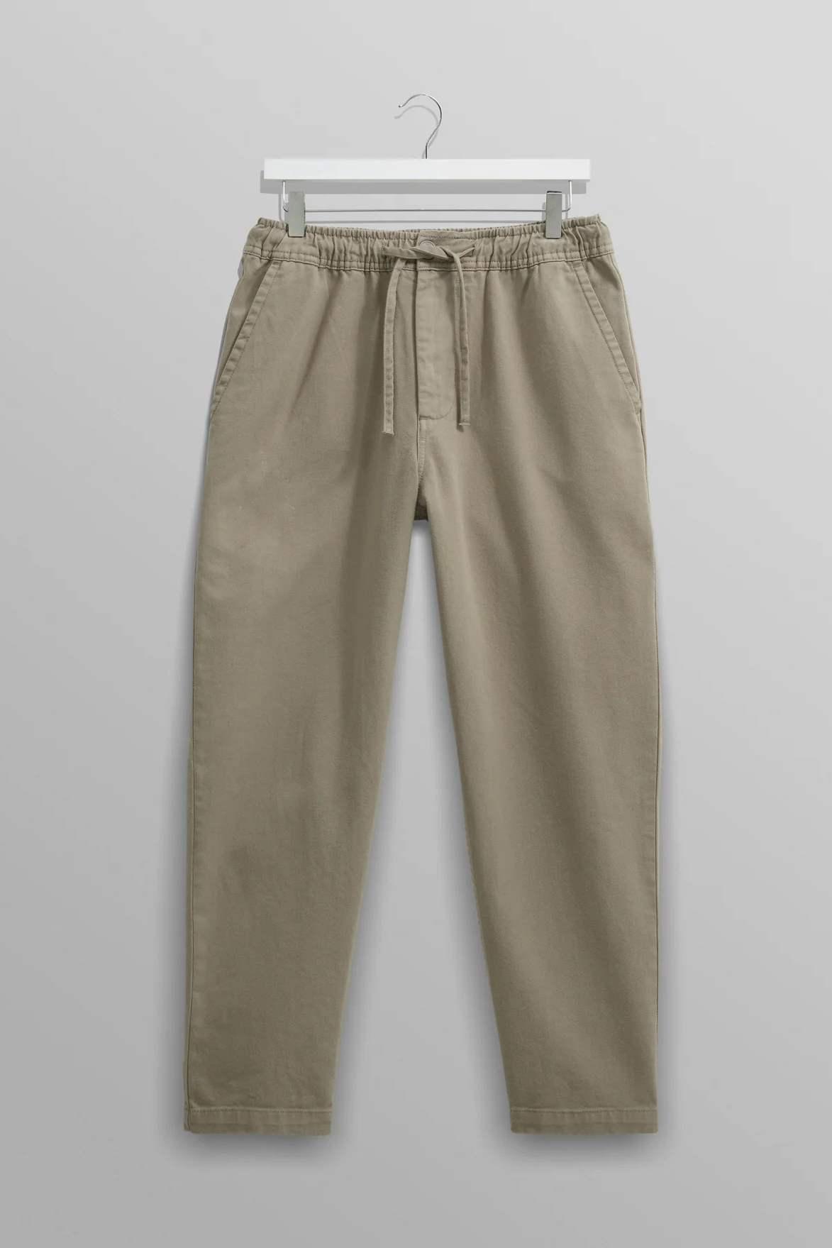 wax london "Kurt Trousers" Light Khaki Twill