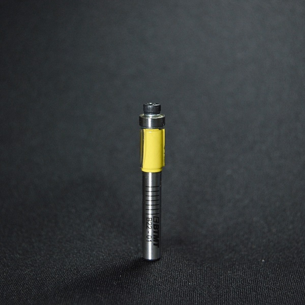 B22-01  刃径8mm 短いフラッシュトリムビット（傾斜刃）6mm軸　　《送料無料》