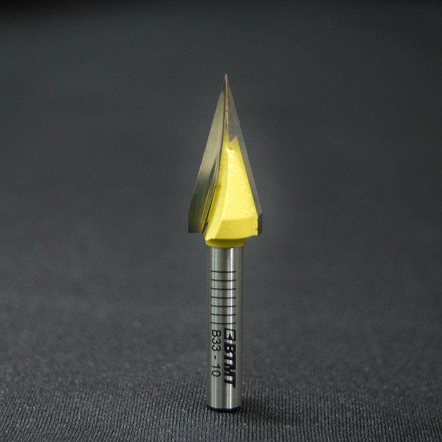 ルータービットＢＴＭＴ｜V溝ビット