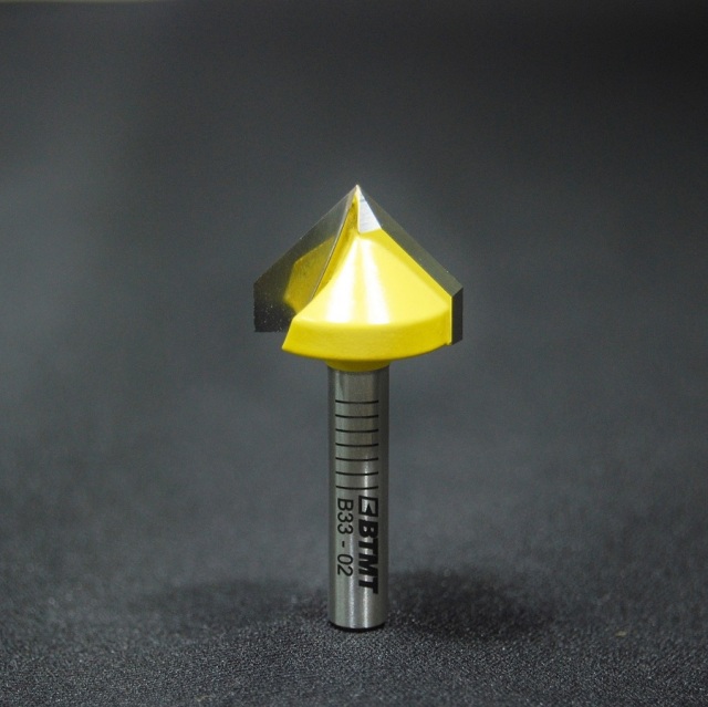 ルータービットＢＴＭＴ｜V溝ビット