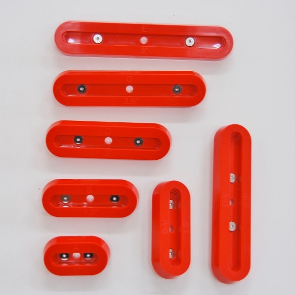 ホゾ加工用標準テンプレート（7種類セット）